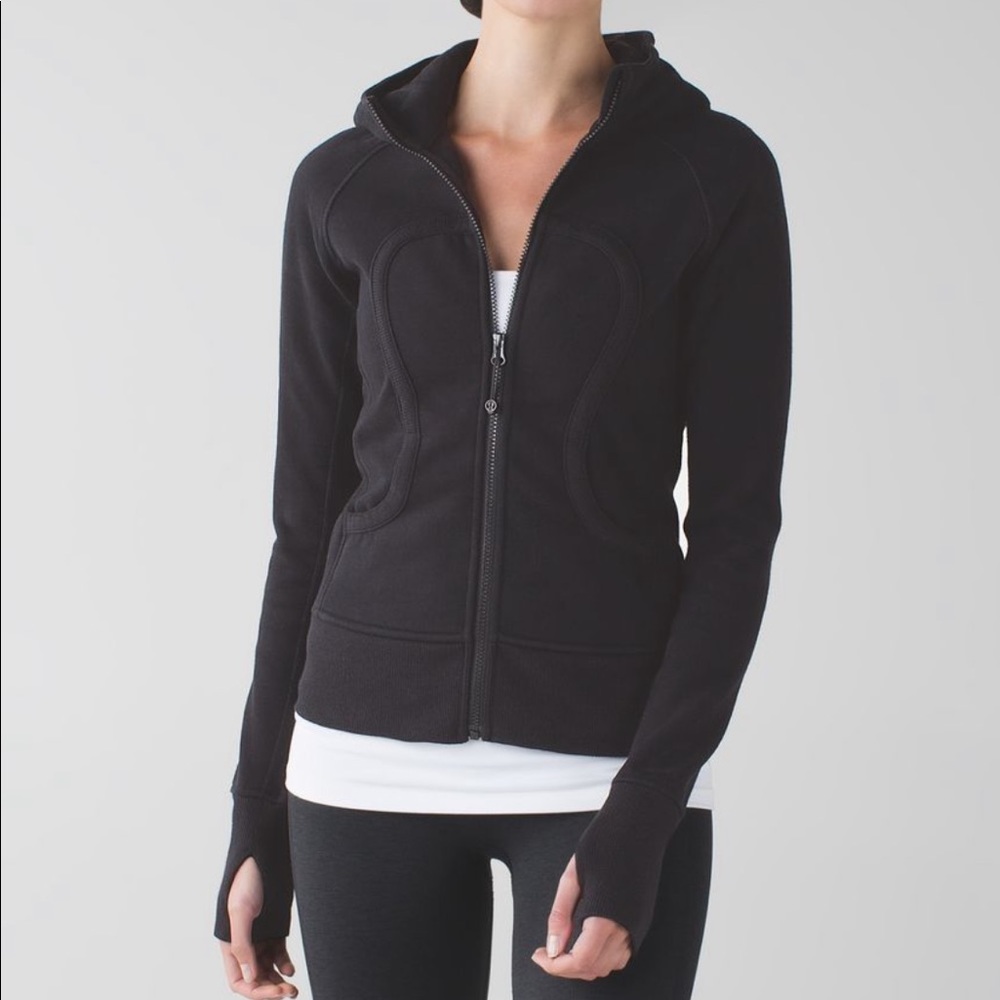 Lululemon Athletica Scuba Hoodie in Black, Size 8